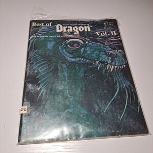 TSR The Dragon Magazine Best of Dragon Volume #2 (Revised Edition) (Damaged)